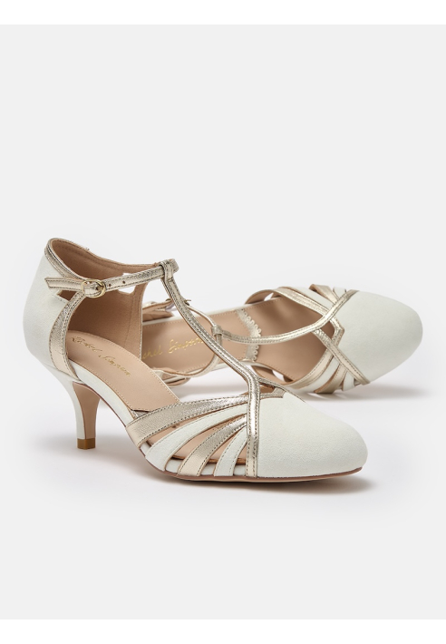 Rachel Simpson Rosie Zapatos de Novia Marfil