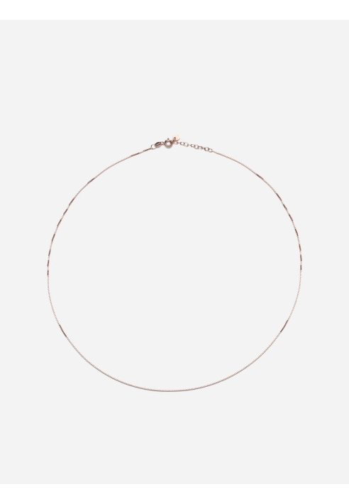 Abrazi Box Chain Collar Rosa-M ()