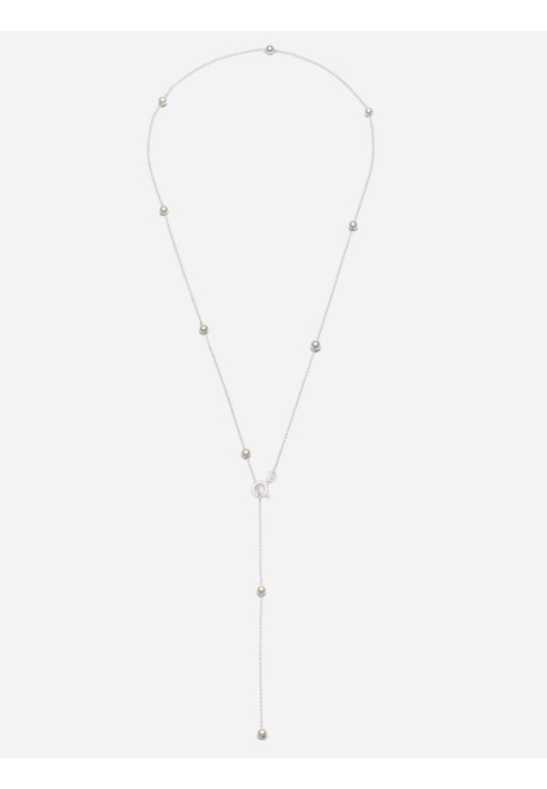 Abrazi Jessie Perla Collar Plata ()