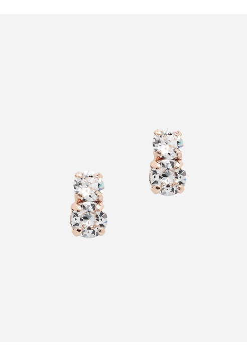 Abrazi Ava Double Pendientes Rosa ()