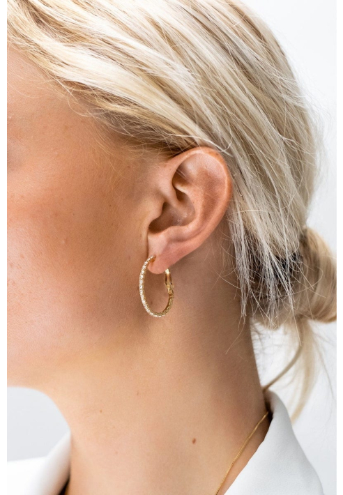 Abrazi Naomi Pendientes Oro-L