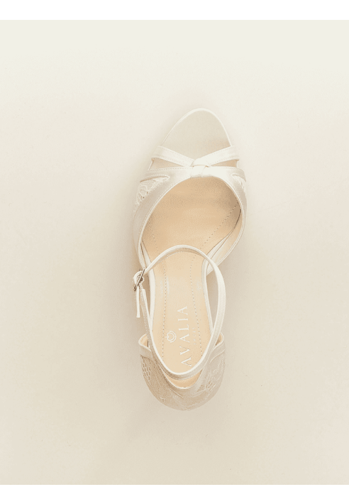 Avalia Alba Zapatos de Novia