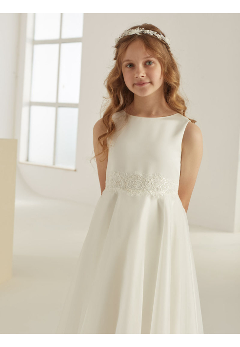 Vestido comunion Bianco Evento ME1400 ()