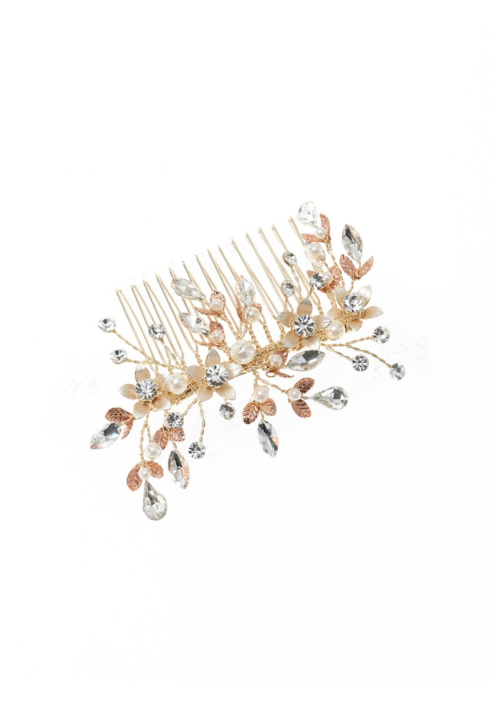 Poirier BB-438 Gold - Accesorio para el Pelo Dorado