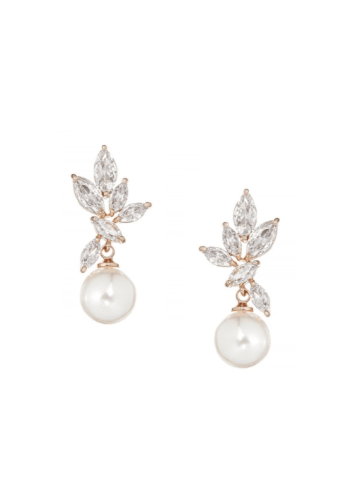 G. Westerleigh ER077RG Pendientes Rosa Dorado
