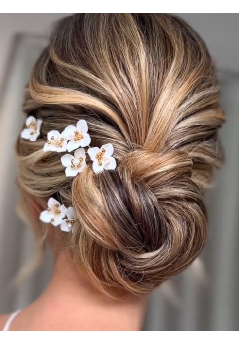 Sally Jane Bridal Fay Horquilla Dorado ()