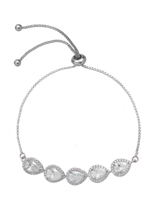 G. Westerleigh BR5428 Pulseras Novia Plata ()