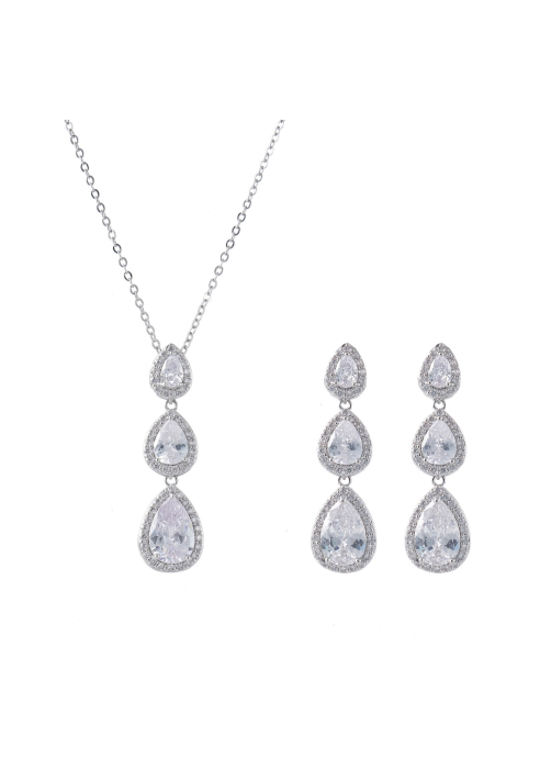 G. Westerleigh JS6448 Conjunto Joyas Novia