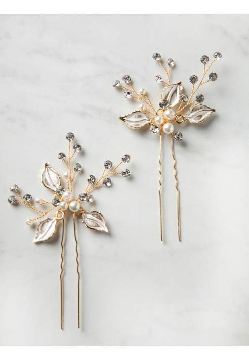 Sally Jane Bridal Hera Horquilla Rosa