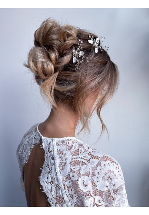 Sally Jane Bridal Hera Horquilla Rosa ()