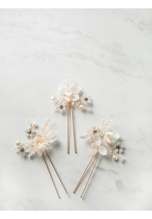 Sally Jane Bridal Ilja Horquilla Dorado