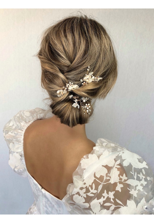 Sally Jane Bridal Ilja Horquilla Plateado ()