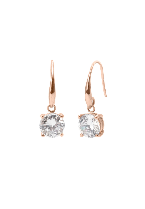 Abrazi Ava Drop Pendientes Rose ()