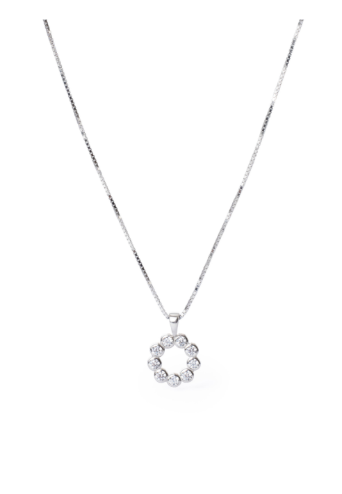 Abrazi Callie Collar Plata 42cm ()