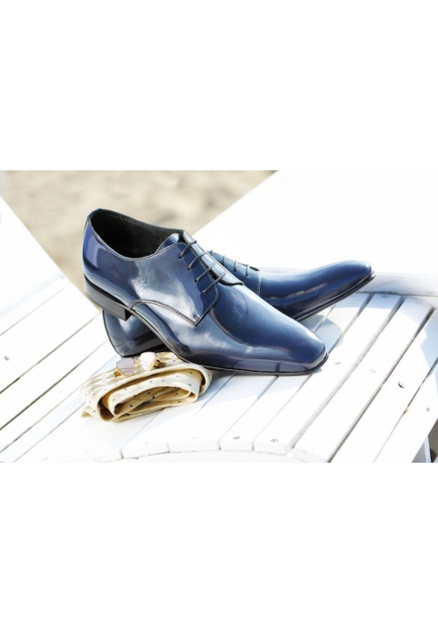 Mr. Fiarucci Nick Blue - Zapatos de boda para hombres