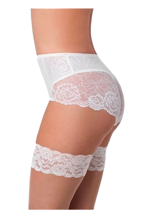 Poirier MP-53 Ivory -Braga de Control de Cintura Baja Marfil ()