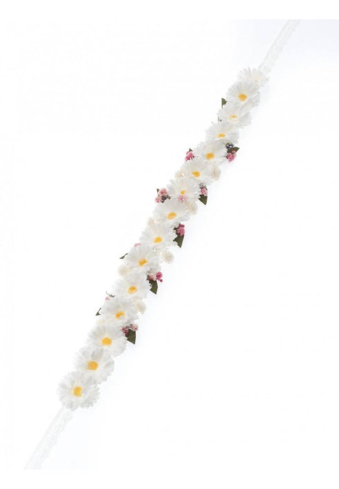 Poirier BB-8609 Diadema de flores vintage