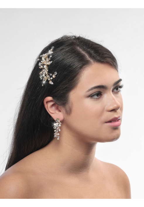 Poirier NC-1324 Pendientes Dorados ()