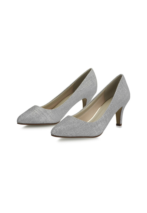 Zapatos de novia Rainbow Club Brooke Silver
