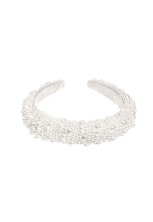 G. Westerleigh TR230219 Tiara con Perlas Blancas