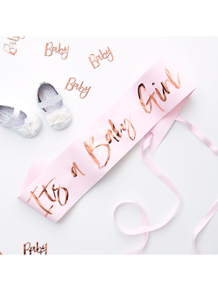 Ginger Ray TW-833 Twinkle Twinkle - Cinta rebelación de genero niña main product photo