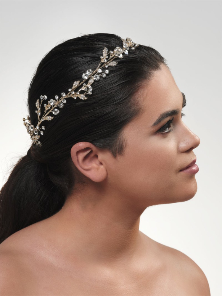 Poirier BB-671 Gold - Accesorio para el Pelo Dorado main product photo