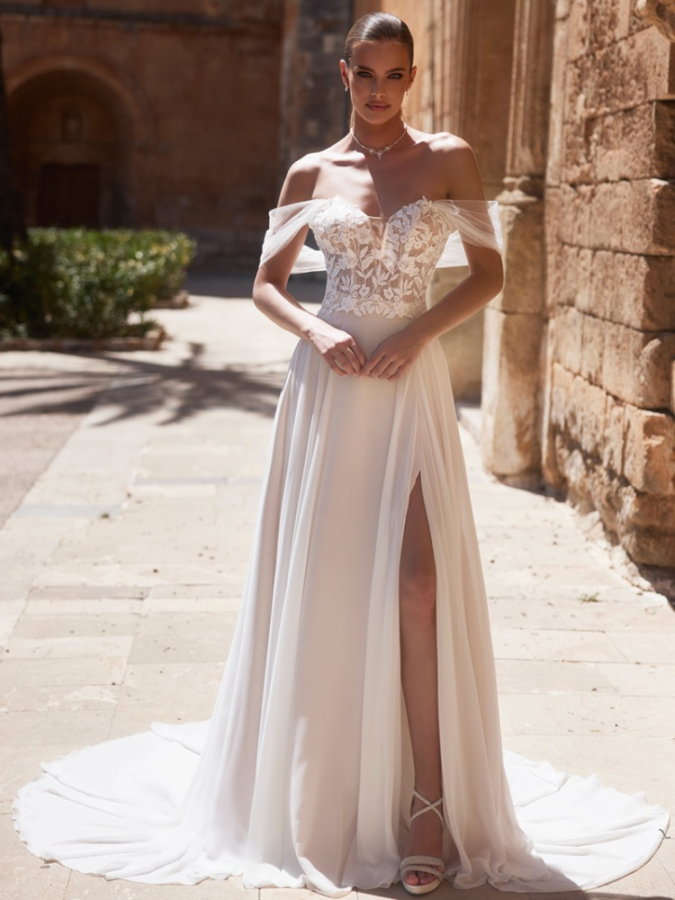 Bianco Evento Raisa Falda de novia main product photo