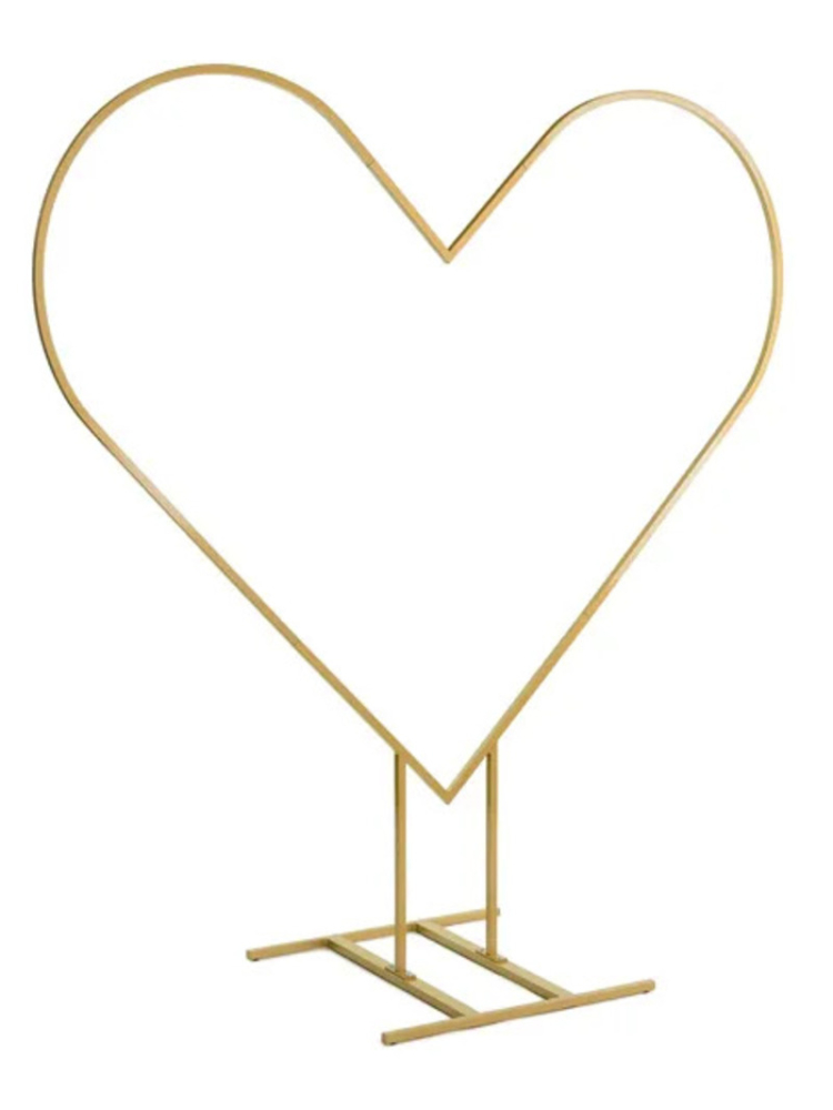 Telón de Fondo de Arco Corazón Oro main product photo