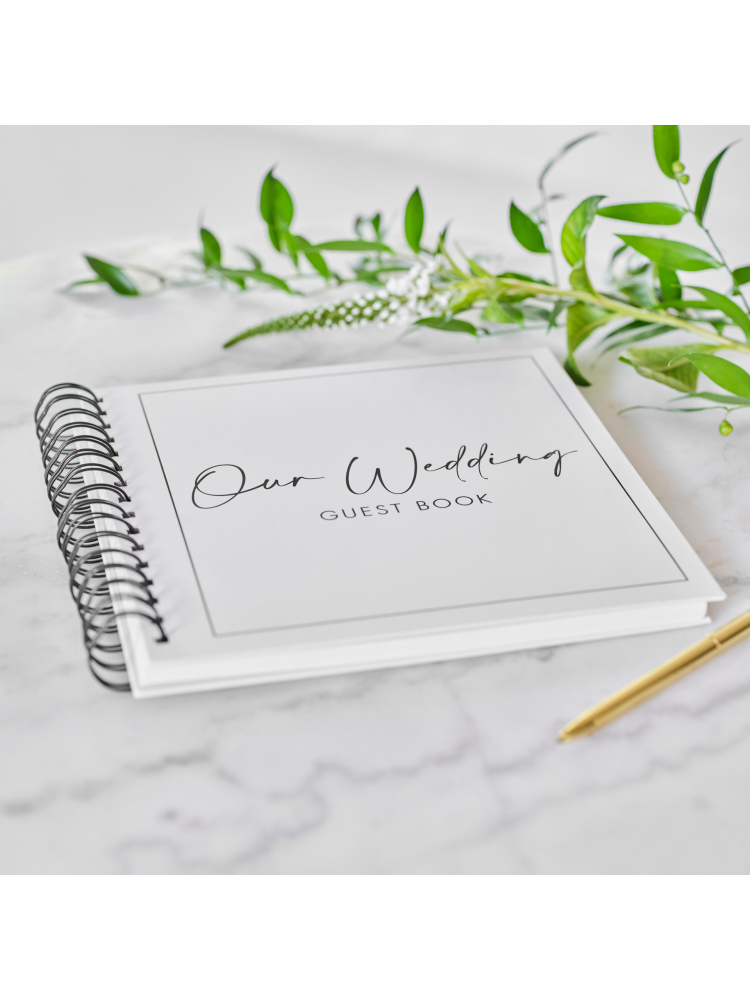 Ginger Ray BW-402 Libro de Visitas main product photo