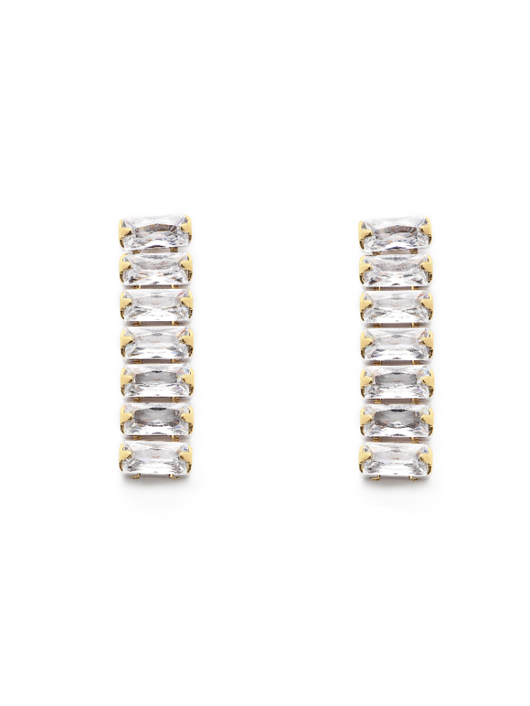 Abrazi Baguette Pendientes Oro main product photo