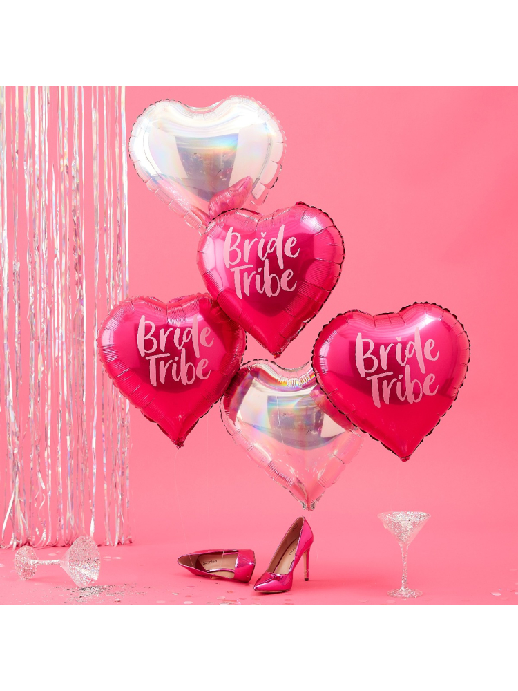 Ginger Ray BT-312 Bride Team- Corazón Globos de Helio main product photo