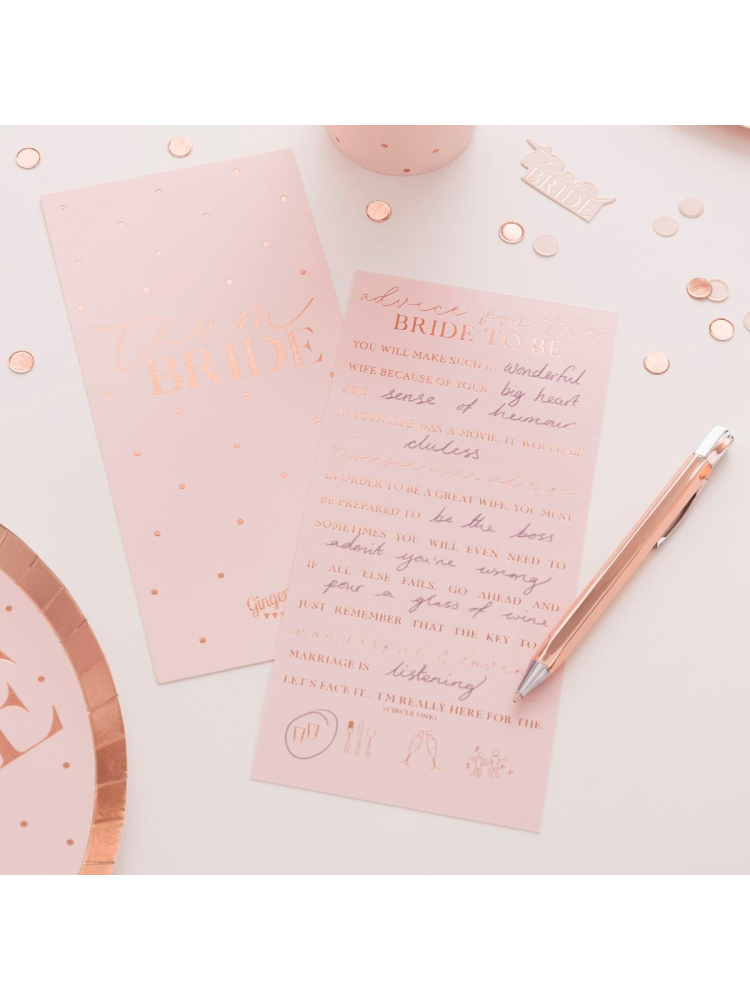 Ginger Ray HN-835 Hen Party - Tarjetas de concejos main product photo