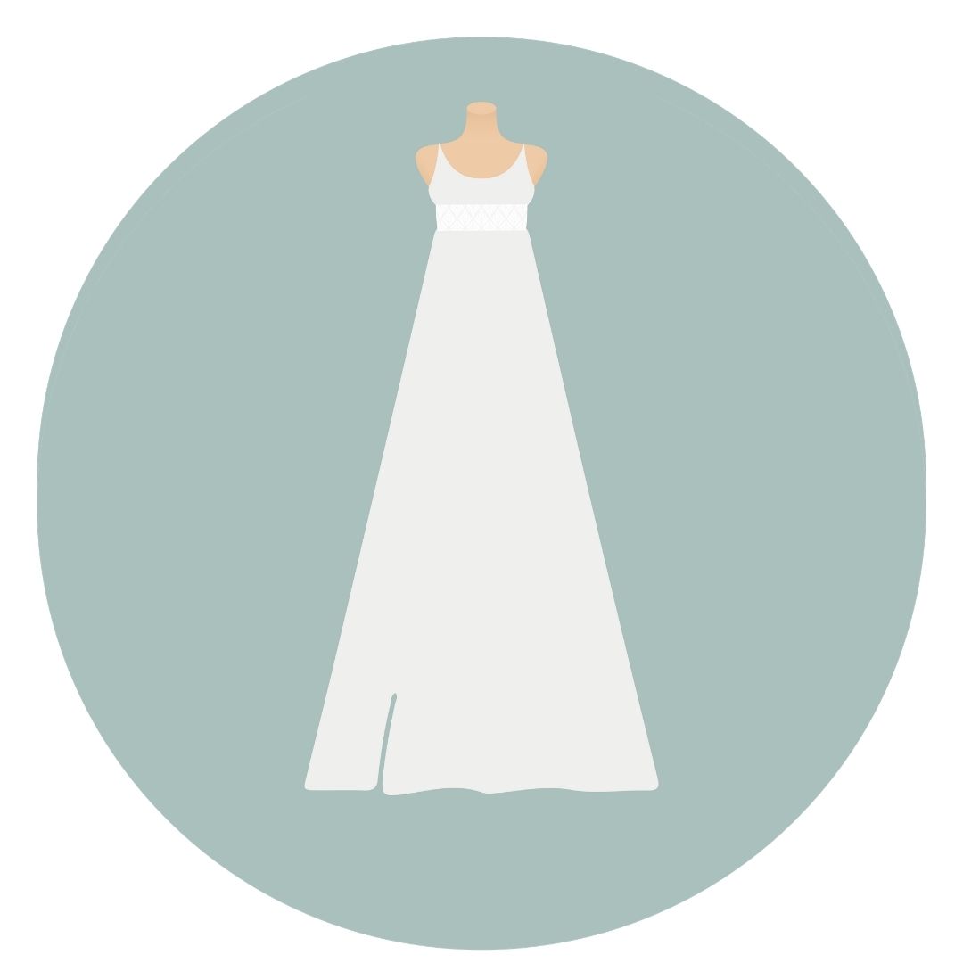 Enagua para vestido imperio